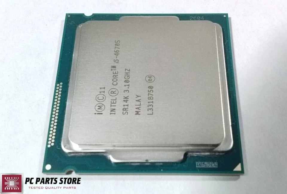 Intel Core i5-4670S 3.1GHz Quad-Core 6MB Socket LGA 1150 SR14K CPU Processor 65W - Image 2 of 4