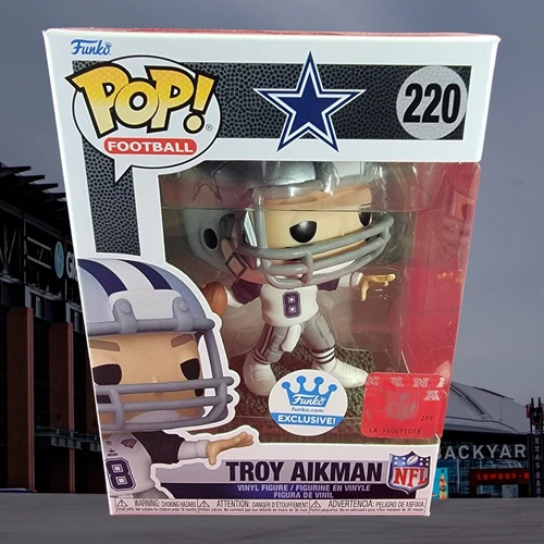 Troy aikman funko exclusive # 220 (nib)  brand new Dallas Cowboys aikman pop. 