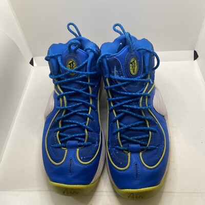 Nike Air Penny 2 Le Sprite Soar Cyber White Black Men Shoes  display picture 1