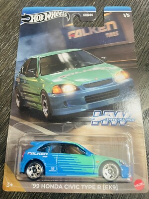 2024 Hot Wheels HW Speed Graphics 99 Honda Civic Type R EK9 (Falken)