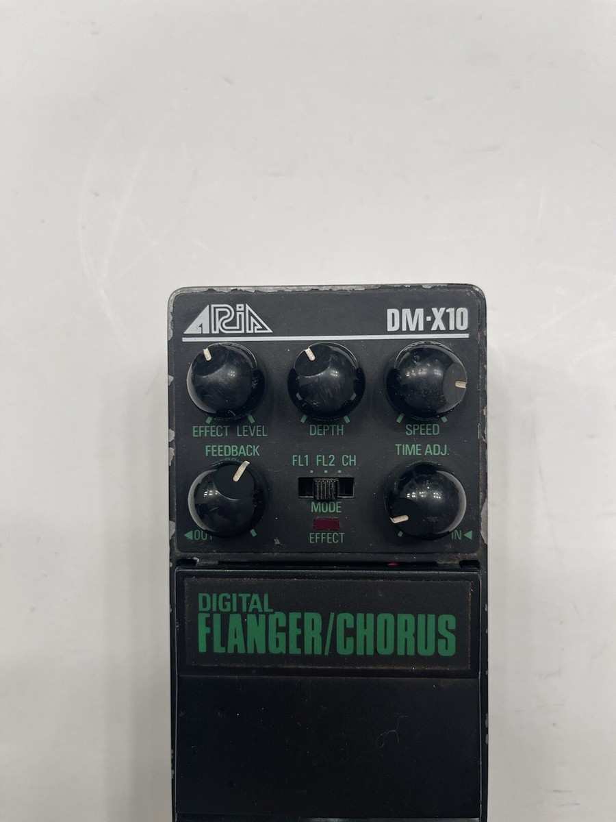 ギター ARIA DM-X10 DIGITAL Flanger / Chorus Aria DM-X10 Digital Chorus / Flanger Rare Vintage Guitar