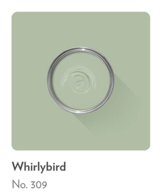 Farrow & Ball Farbprobe 10ml - Whirlybird # 309 Estate Emulsion 