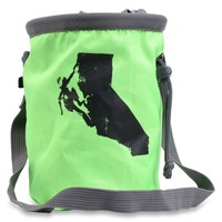 Chalk Bag With Belt By Burke's Climbing Works Great Rock Mountain Climbing Ge... on sale Chalk Bag With Belt By Burke's Climbing Works Great Rock Mountain Climbing Ge... on sale