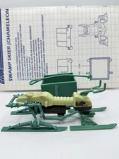 GI Joe 1984 Chameleon Swamp Skier 100% Complete  Hasbro Vehicle With Blueprints