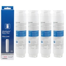 4x Bosch Thermador Ultra-Clarity 644845 077104 9000194412 Water Filter Cartridge