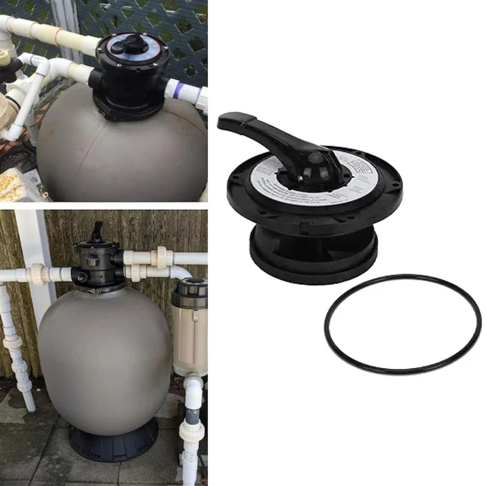 ABS Valve Cover Filter Valve Cover Pool Maintenance Non-deformation Design - Image 4 of 4