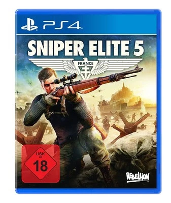 Sniper Elite 5 - PS4 PlayStation 4 (PS5 upgrade) - NEU OVP - *Blitzversand*