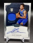 Jalen Brunson 2018-19 Dominion Rookie Patch On-Card Auto /199 RPA NY Knicks Mavs