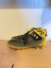 Under Armour Highlight MC Football Cleat SZ13 Yellow Radioactive Colorway NWOB