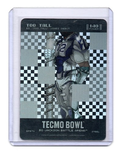 Bo Jacksons Battle Arena-Tecmo Bowl- Too Tall - Big Pixel Steel BF - 140 - BP574