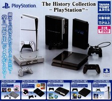 The History Collection PlayStation set of 5 Gashapon Capsule Toys Gacha NEW Rare