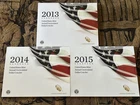 2013 2014 2015 W Silver Eagle in Annual Uncirculated Dollar 6 Coin Sets Lot