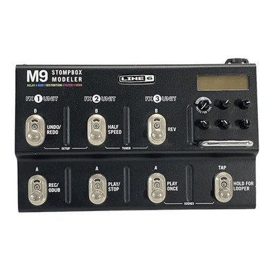 Line 6 M9 Stompbox Modeler Multi Effects Pedal Good Condition