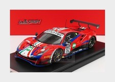 Looksmart Ferrari 488 Gt3 Evo Team Af Corse N 52 2nd Pro-am Class 24h Spa 2021 A.bertolini J.wartique L.machiels A.rovera 1:43 LSRC105