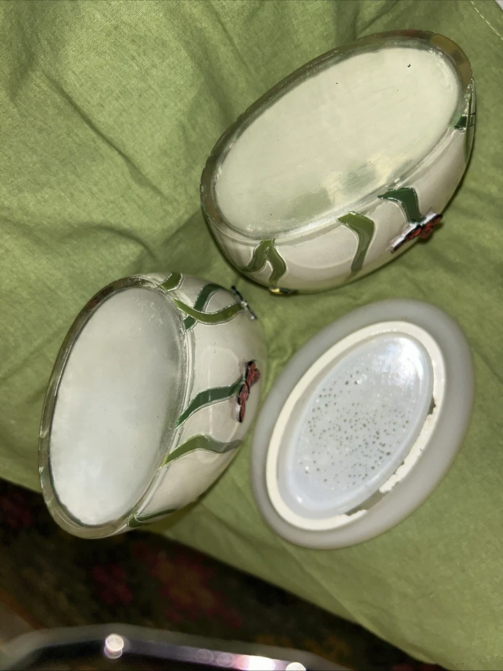 Soportes de cepillo de dientes de resina vintage y jabonera con mariposas Foto 3 de 4