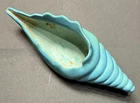 Van Briggle Pottery Blue Conch Shell Planter