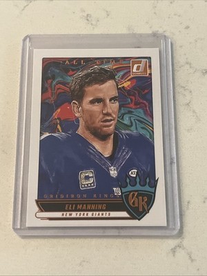 2025 Donruss Football ELI MANNING #ATGK-EMG All Time Gridiron Kings - Giants
