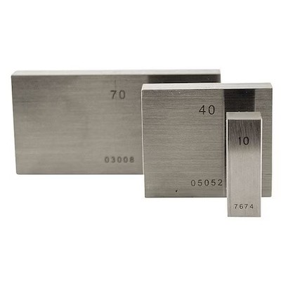 Mitutoyo 611304-531 Gage Block, 0.004 In. Measuring Range