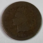1865 Bronze Indian Cent, Fancy Five in Date, Good Coin!