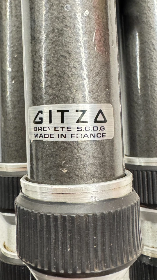 Trípode Gitzo Cremaillere 3 Manivela Columna Engranada R No.3+ Cabeza Foto 3 de 4