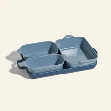 OUR PLACE Bakeware 5 Piece Set, Color BLUE SALT