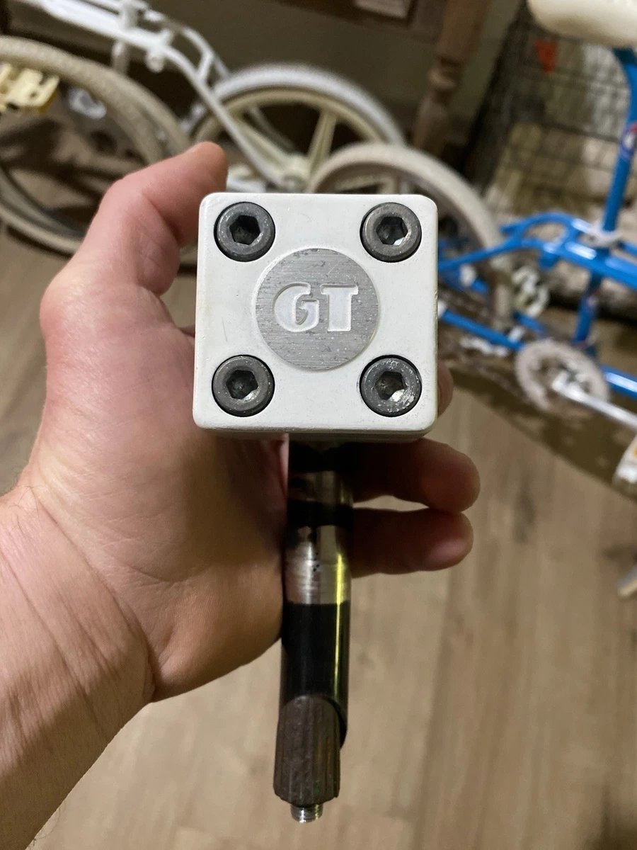 GT Bicycles for BMX Bike-Old School White Vintage Bicycle Parts