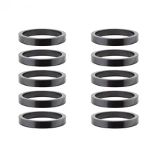 Origin8 Headset Spacers, 5mm x 1-1/8", Black