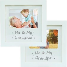 Grandma and Grandpa Picture Frame, Grandparents Picture Frame, Baby Keepsake ...