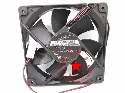 AD12012DB257000 12CM 12V 0.13A computer case ultra-quiet cooling fan &ex