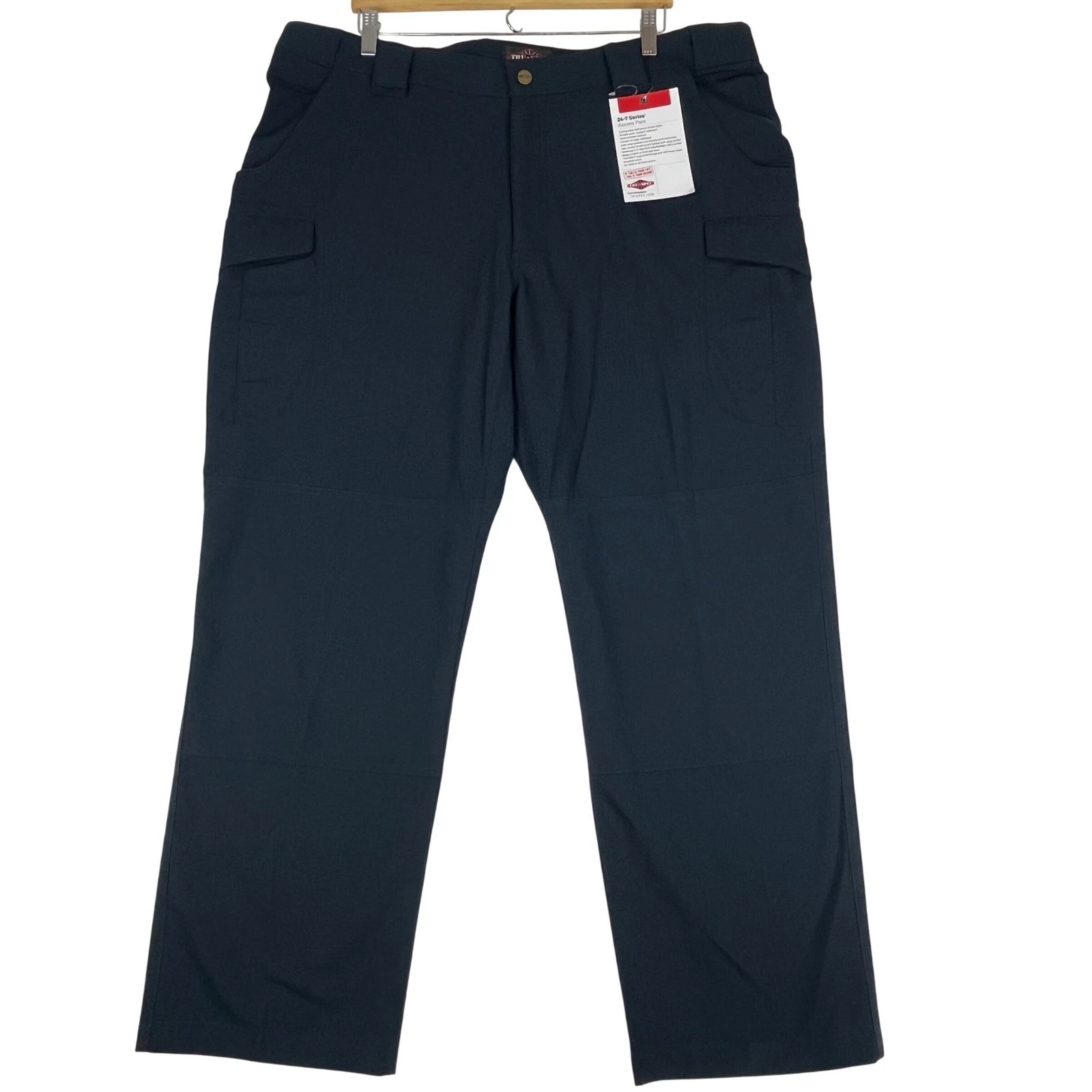 TRU-SPEC Ascent Pant Mens 42 (42) 24-7 Series Tactical Cargo Navy Blue NWT