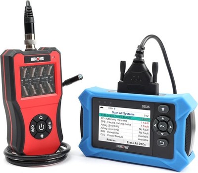 3.3FT Borescope Inspection Camera with Light for Automotive Diagnostics