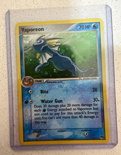 Pokémon TCG Flareon #002/017 POP Series 3 Holo Rare English Stage 1 70HP