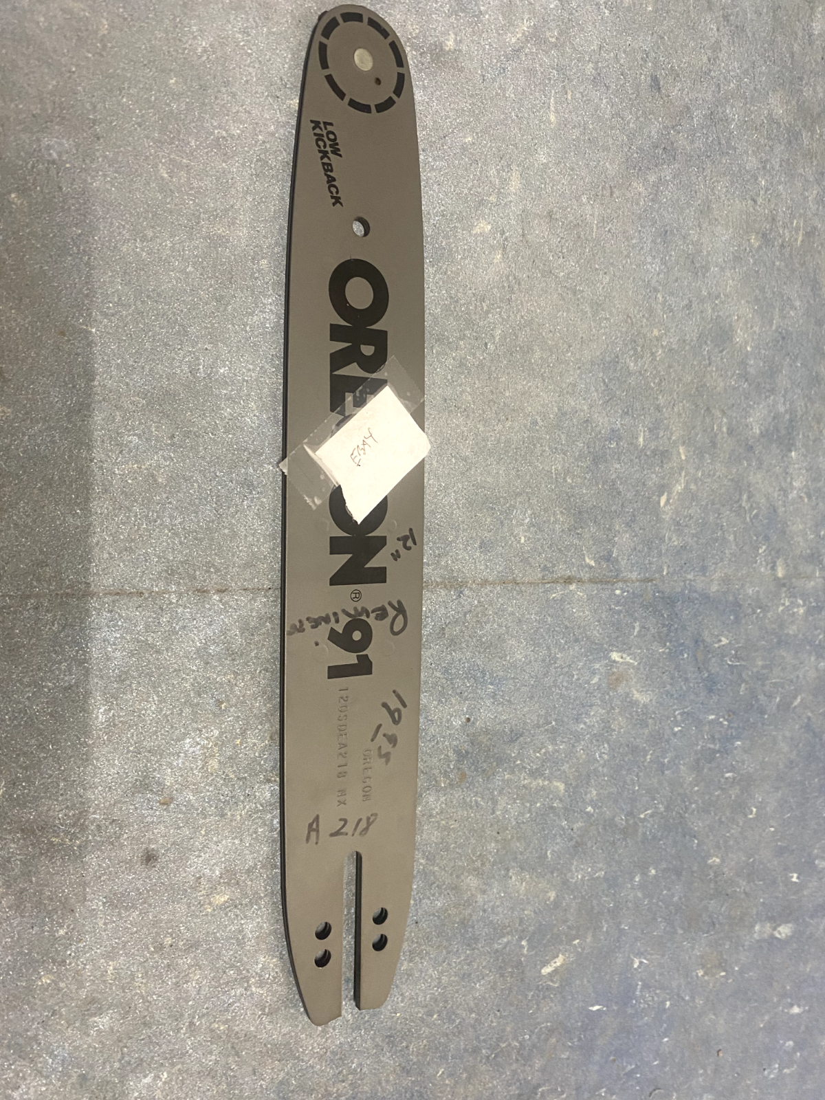 NEW OEM OREGON 91 12 INCH CHAINSAW BAR # 120SDEA218 LOC1 | eBay