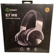 Cowin E7MR Wireless Active Noise Cancelling Over-Ear Headphones & Microphone New