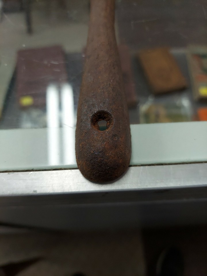 Vintage Antique Cast Iron Wood Stove Lid Lifter Handle eBay