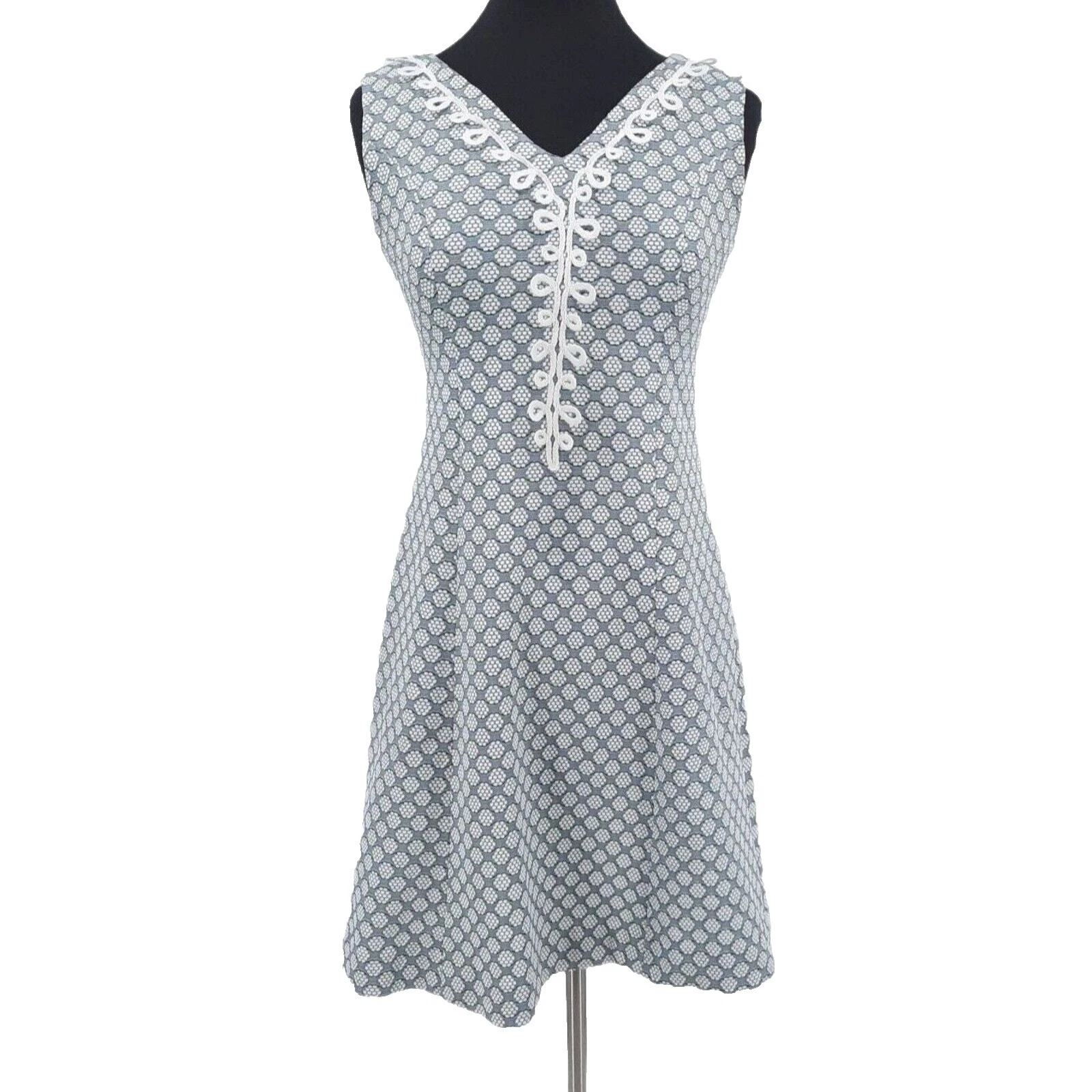 White 1960s Vintage Dresses for Women