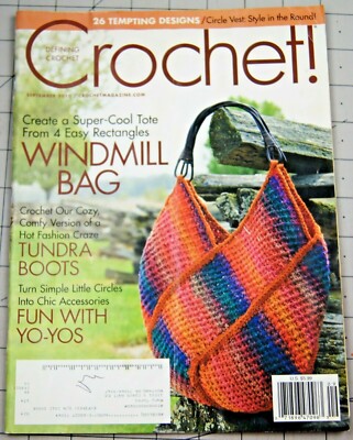 CROCHET!  Magazine September 2010 26 Tempting Designs  Tundra Boots 
