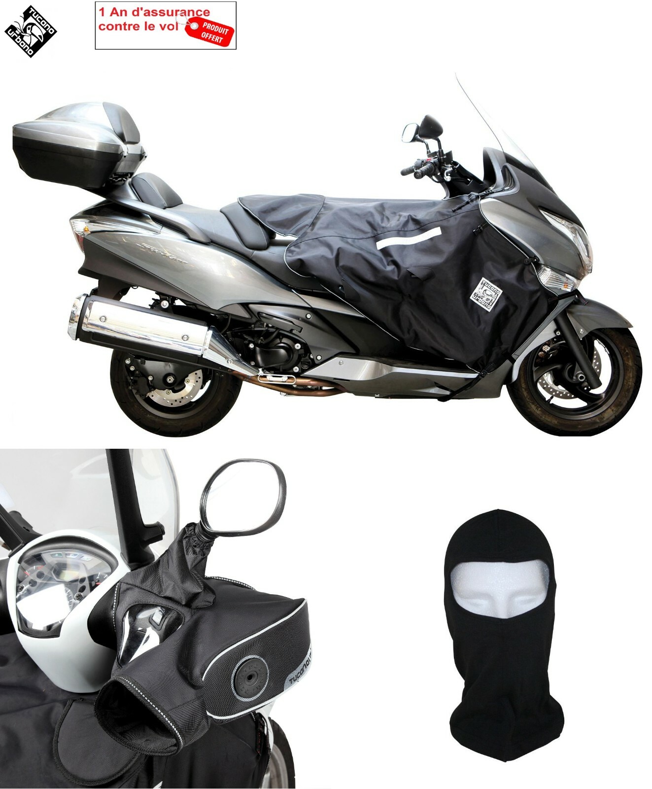 Pack Hiver Tucano Honda SWT 400 d'Excellence avec Intérieur Polaire Thermique