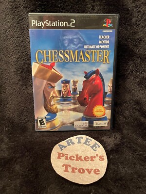 Chessmaster (Sony PlayStation 2, PS2 2003) Ubisoft, Pre-Owned, Complete, Tested