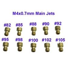 Main Jets For Honda ATC70 (78-85) TRX70 TRX90 XR75 (1976) Kawasaki KLX110 Carb