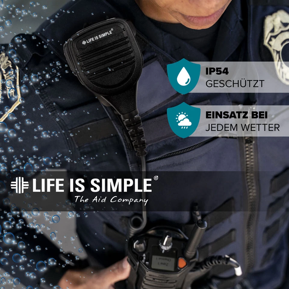 Lautsprechermikrofon (LSM) für Motorola MTP850S und DP-Serie - Bild 3 von 3