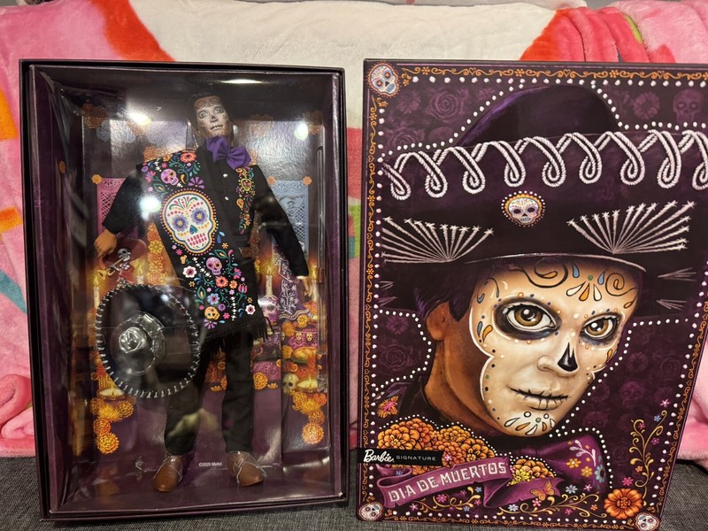 Barbie 2021 Signature Dia De Los Muertos Day of the Dead Ken 12 inch Artist Doll