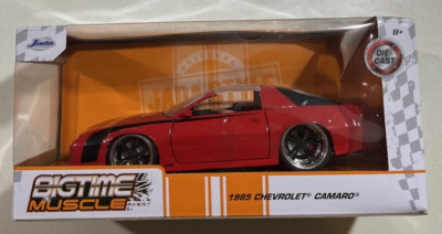 NEW 2022 Jada Big Time Muscle 1985 ChevY Camaro Iroc-Z RED 1:24 | eBay