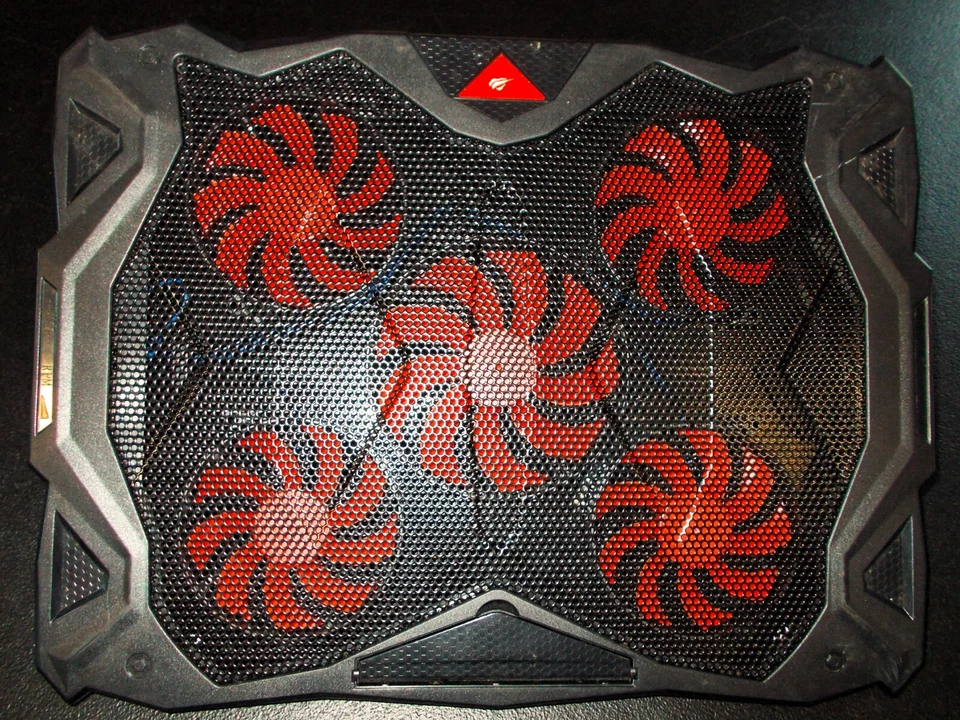 GAMING 3pc SET: Havit Keyboard, Red Dragon Mouse, Havit Cooling Pad WORKS GREAT! - Image 4 of 4