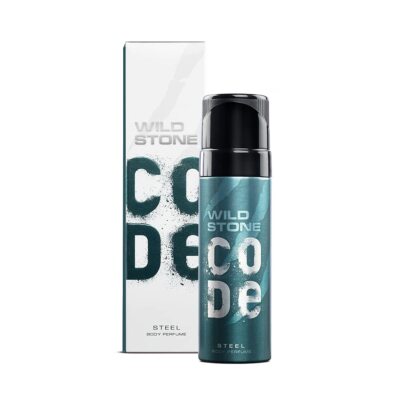 Wild Stone Code Steel No Gas Body Perfume For Men 120ml Bottle