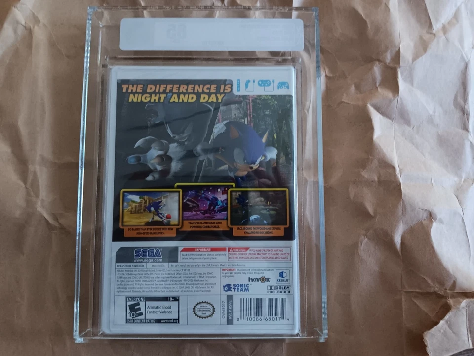Sonic Unleashed (wii) brand new VGA 85 - Image 3 of 3
