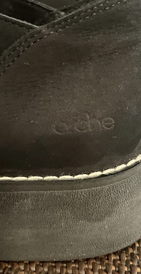 Arche Negro Gamuza Con Cordones Derby Plataforma Patente Croco Estampado Talla 41 Foto 3 de 4