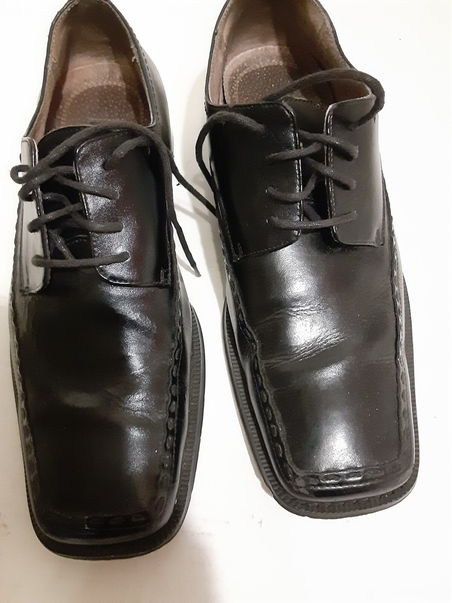 Fratelli Select Mens Dress Shoes Black Oxfords Size 8.5 Pre  display picture 3