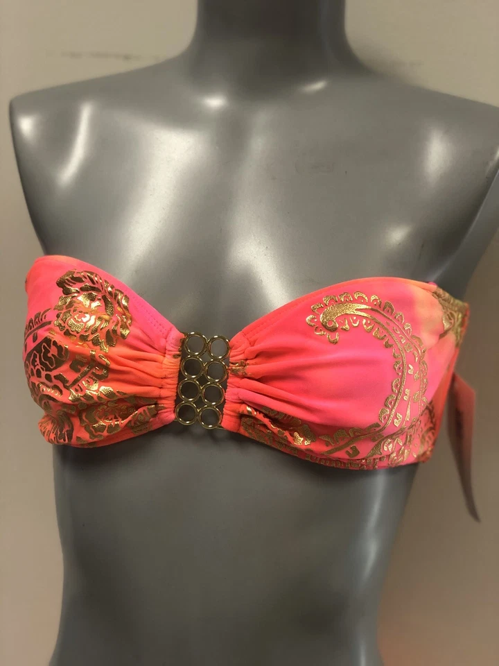 Chica Rica Sankara Tie Dye Bandeau XL (D cup) top - Image 4 of 4