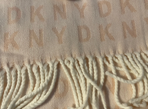 DKNY Logo Women Knit Hat And Scarf Chunky Warm Hat - Picture 13 of 24